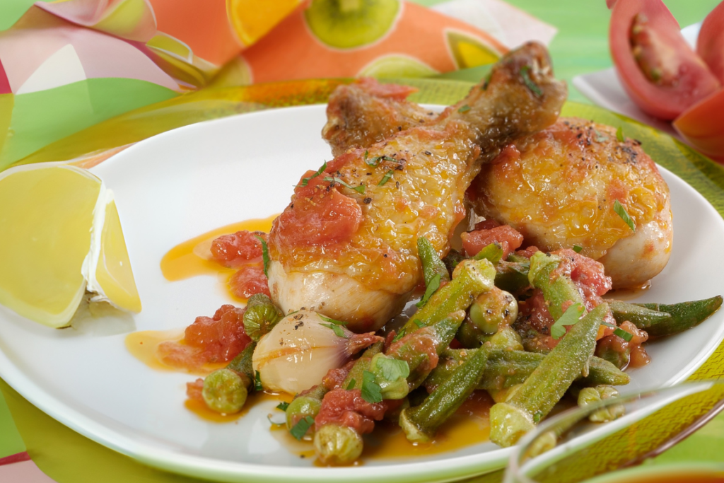 Frango Com Quiabo Receita Popular Tradicional Mineira