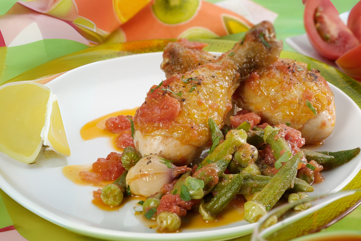 Frango Com Quiabo Receita Popular Tradicional Mineira