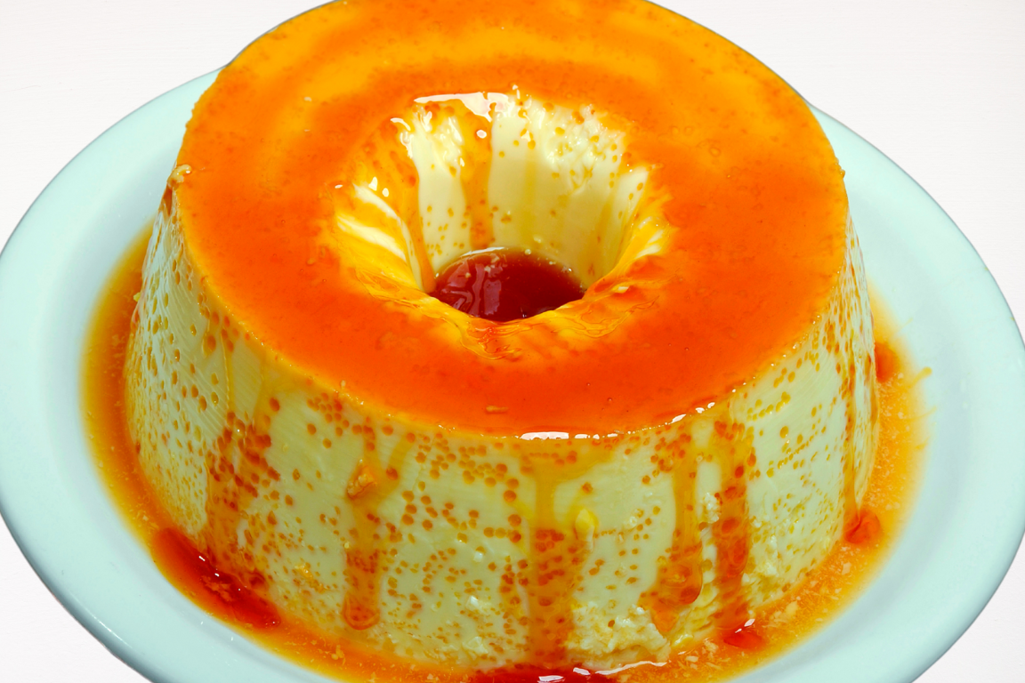 Pudim de leite condensado sem forno pronto em meia hora