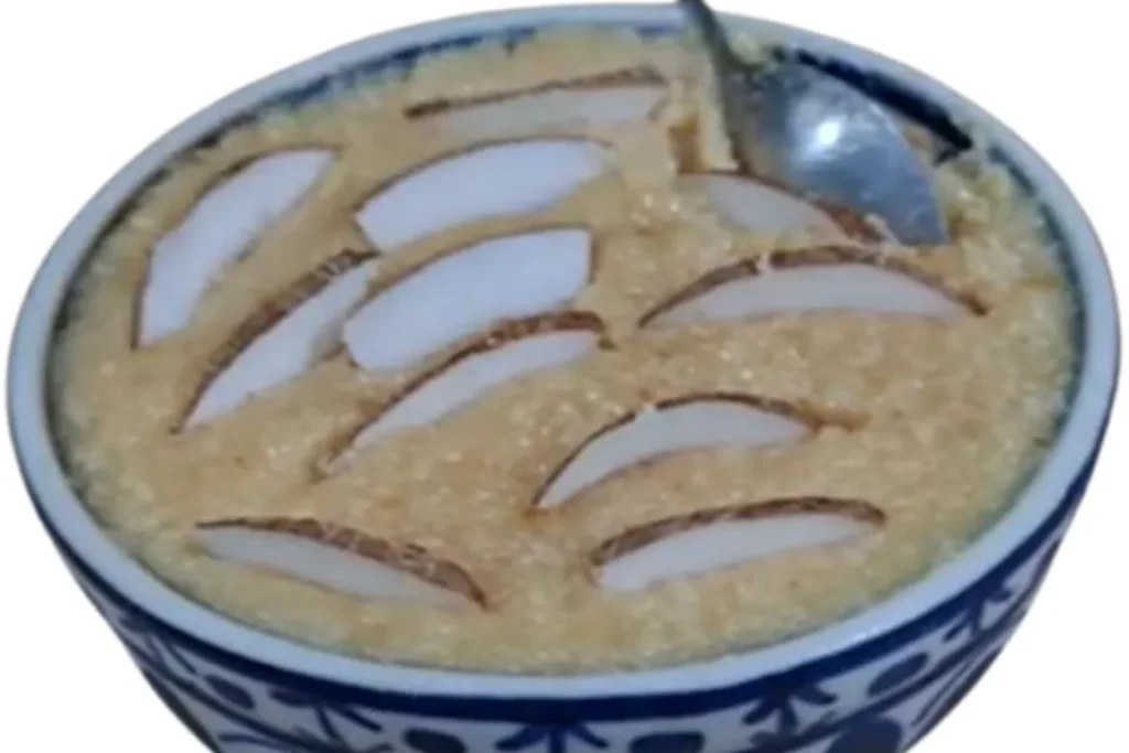 Cocada cremosa de panela receita simples e cheia de sabor