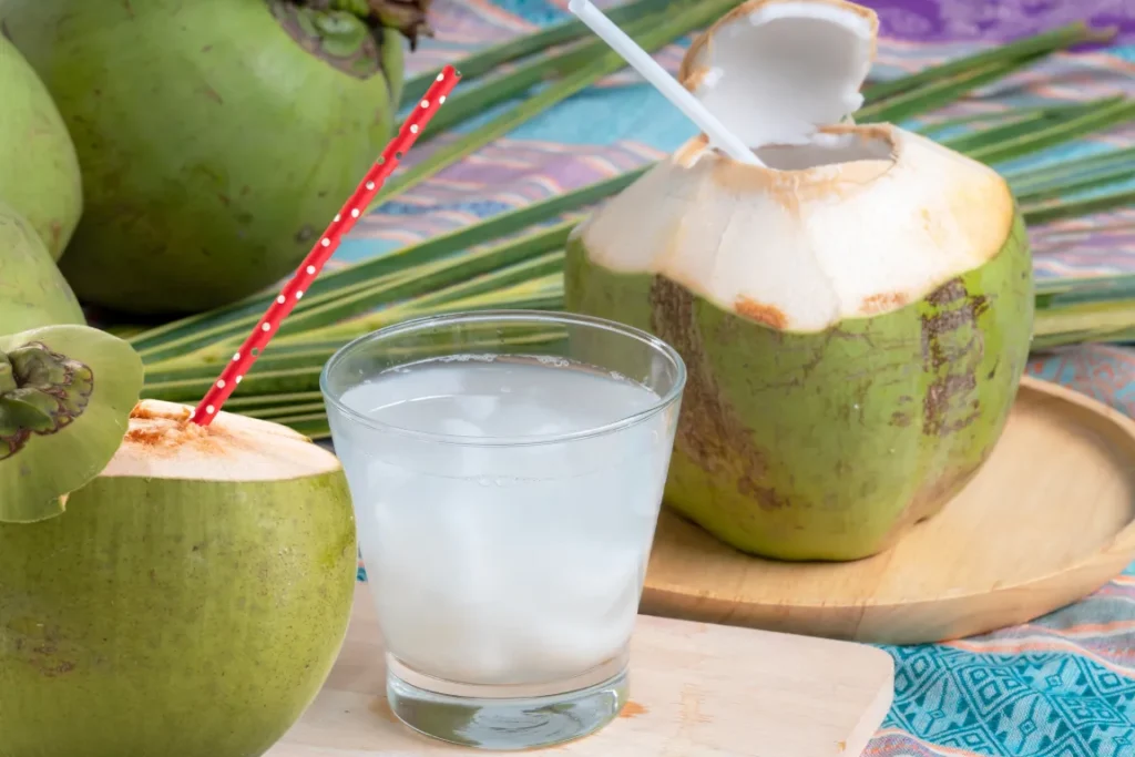 Água de coco - Hidratação natural