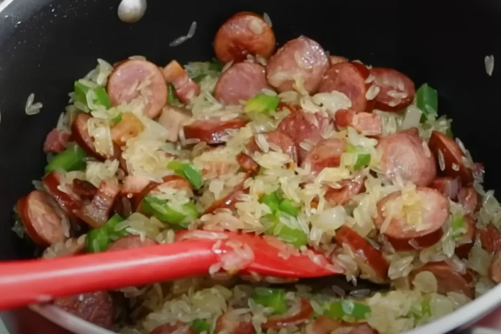 Modo de preparo do arroz de preguiçoso