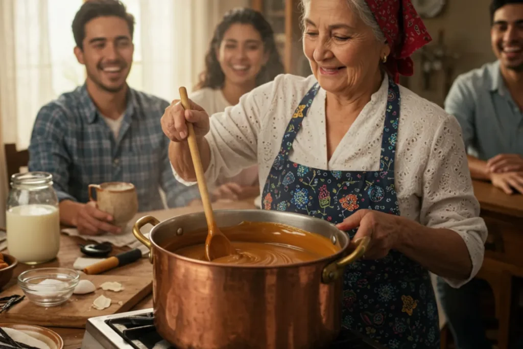Modo de preparo do doce de leite com 2 ingredientes