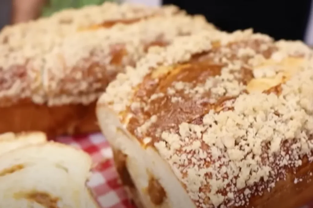 Pão cuca de doce de leite receita do Sul para um pão doce caseiro