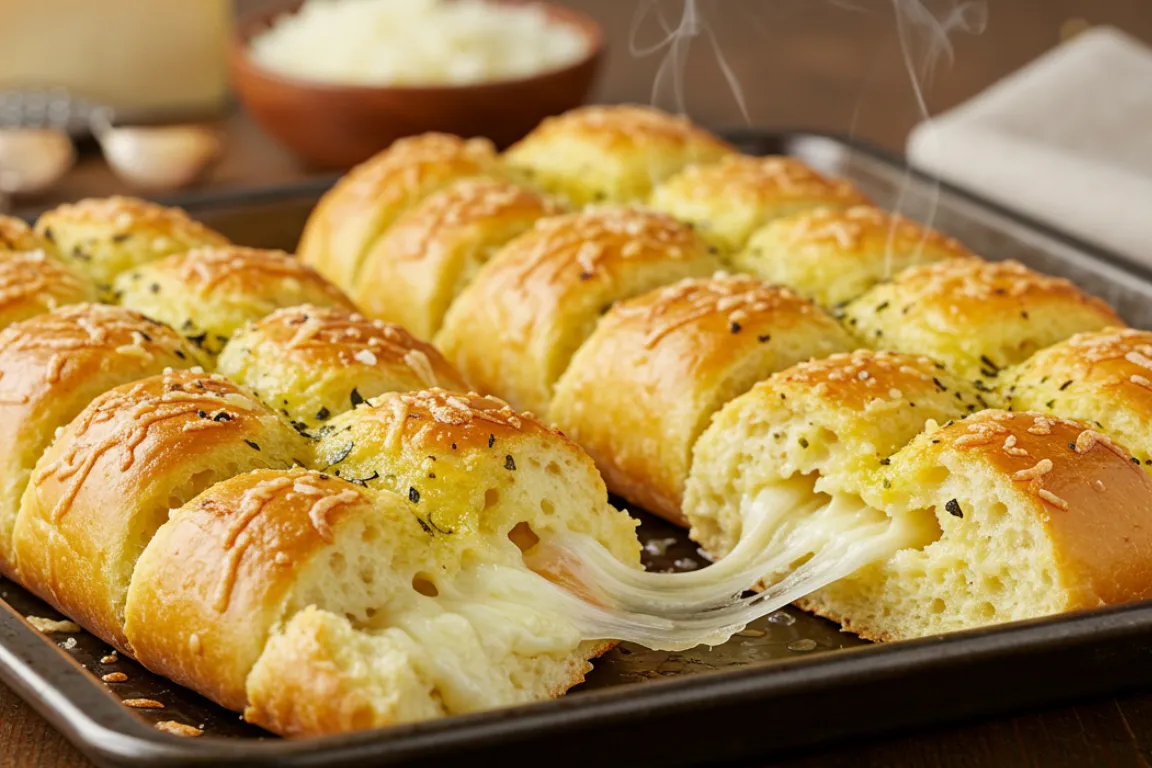 Pão de alho com queijo fofinho receita fácil e rápida