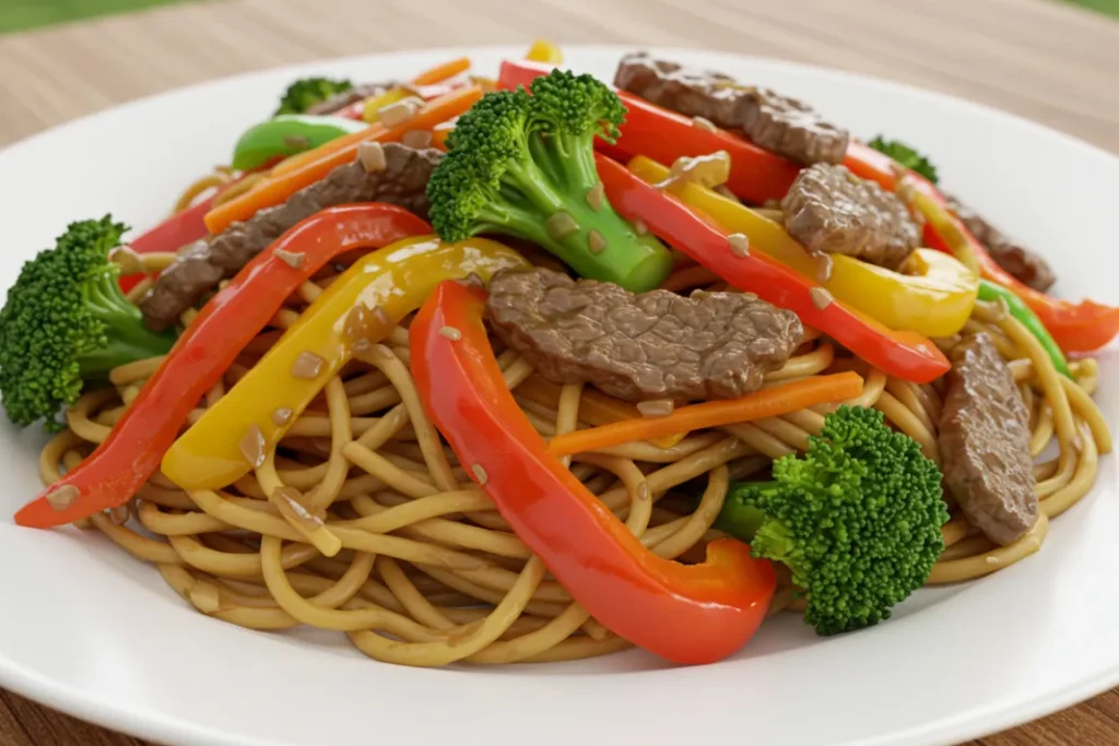 Yakisoba express sabor oriental em minutos