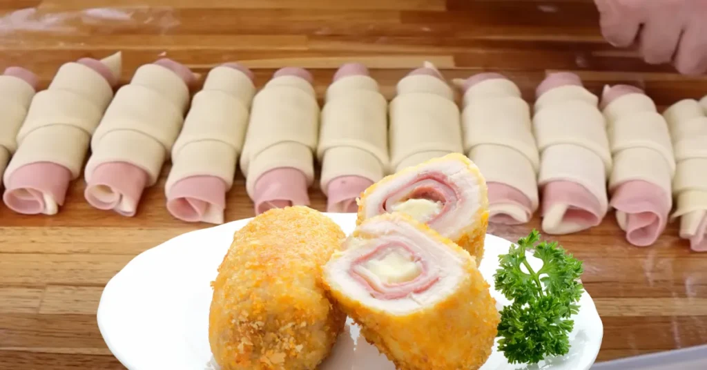 Modo de preparo do enroladinho de presunto e queijo perfeito