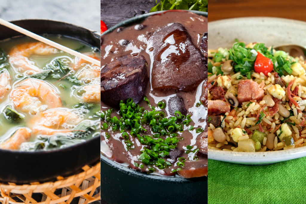 Os pratos tipicos da culinária brasileira vem cheio de sabores e influências culturais. Ela usa ingredientes tradicionais e técnicas regionais. Isso mostra a riqueza da gastronomia do país.