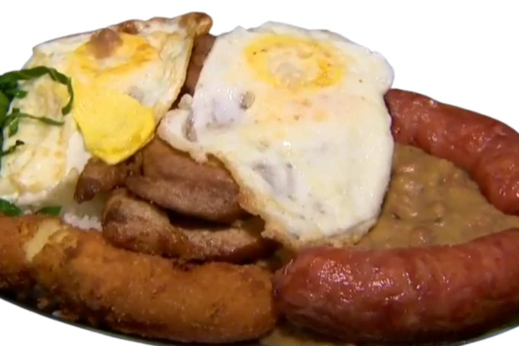 Virado à Paulista: Receita fácil e rápida para o dia a dia 3 Virado à Paulista Montagem Do Prato Tradicional