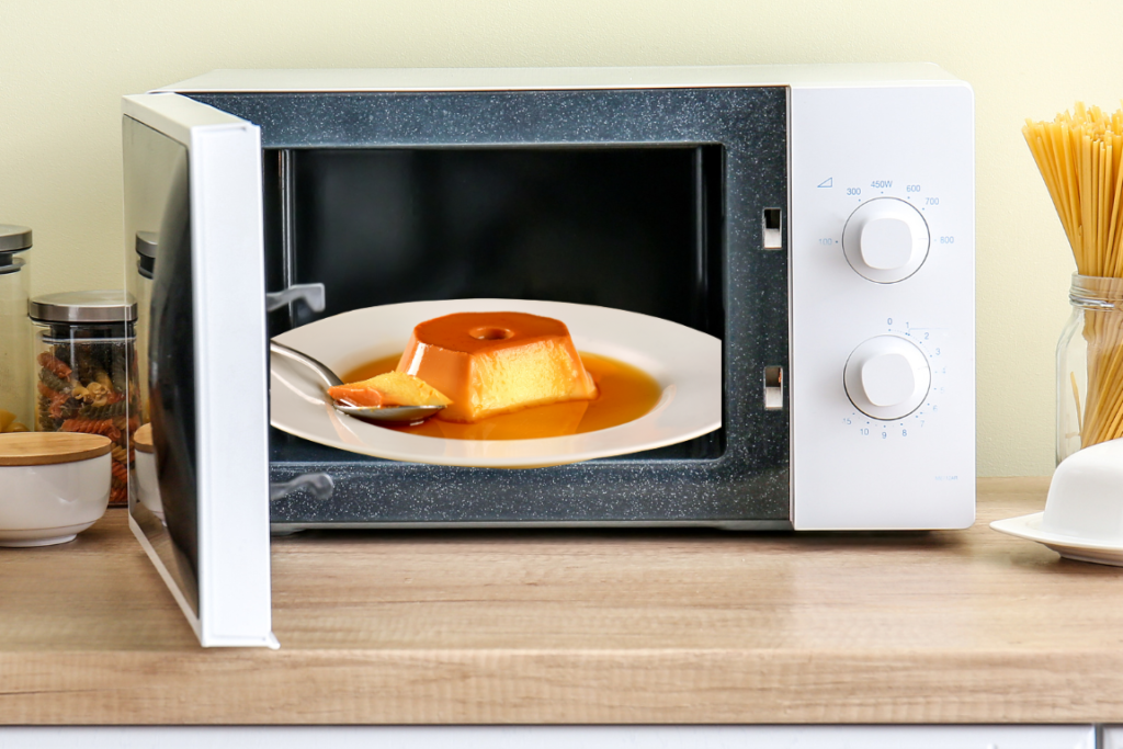 Pudim no micro ondas alternativa ainda mais rápida