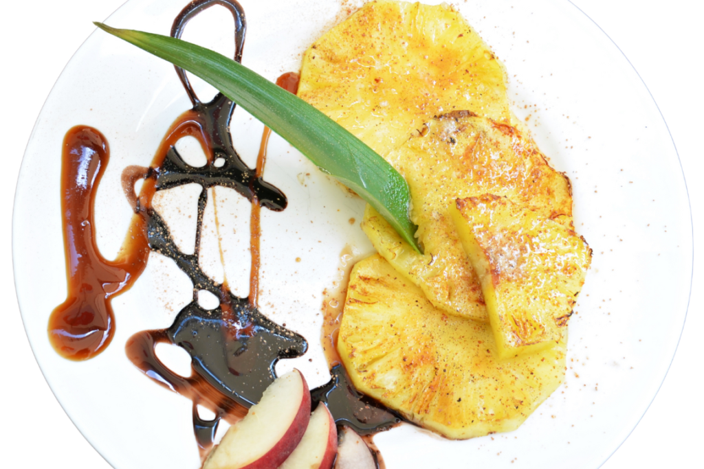 Sobremesa de abacaxi dicas para apresentação e decoração do prato