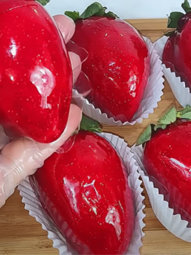 Aula completa de maneira super fácil de fazer o Morango do Amor!