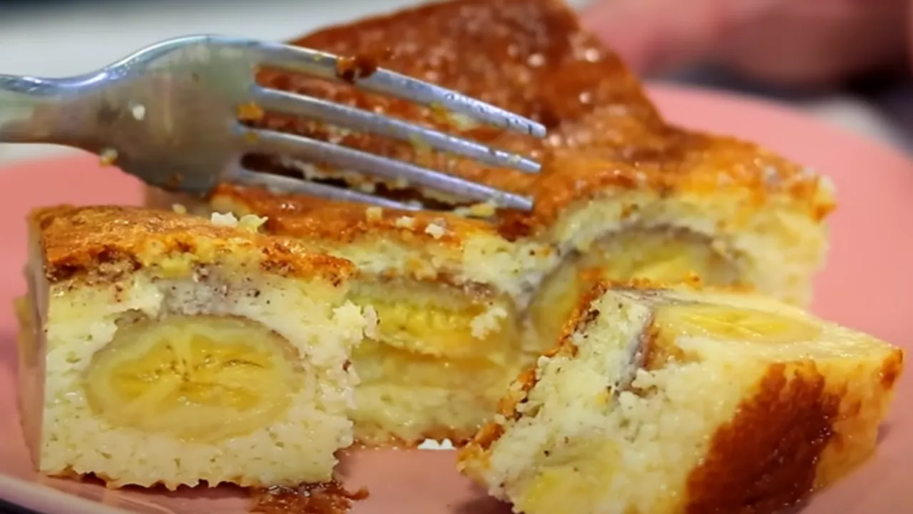 Banana maluca de travessa fácil de fazer e deliciosa