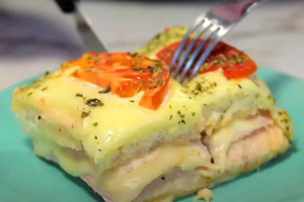 Modo de preparo do lanchão de forno cremoso