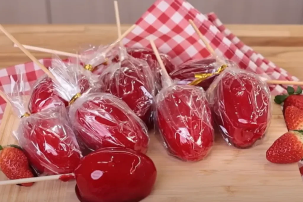 Modo de preparo passo a passo do morango do Amor